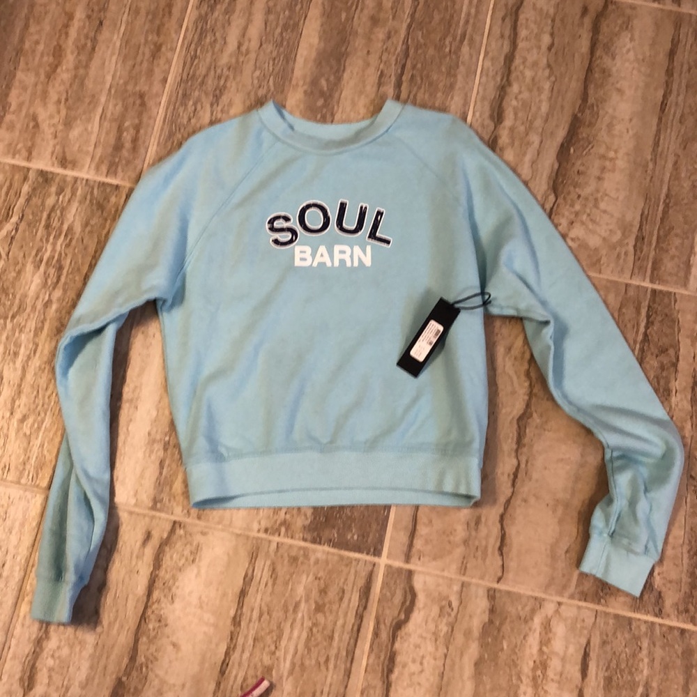 NWT Soulcycle Barn Studio sweatshirt Size XS
